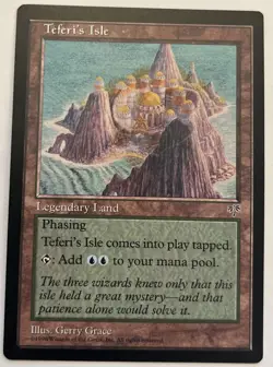 Teferi's Isle Mirage Magic the Gathering MTG land English ✅NM✅ - Image 1