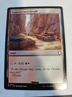 MTG - Sunscorched Divide - Universes Beyond: Fallout - Image 1