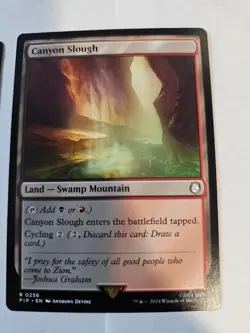 MTG - Canyon Slough - Universes Beyond: Fallout - Image 1