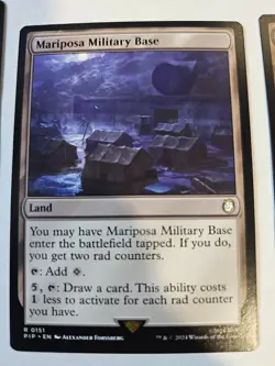 MTG - Mariposa Military Base - Universes Beyond: Fallout - Image 1