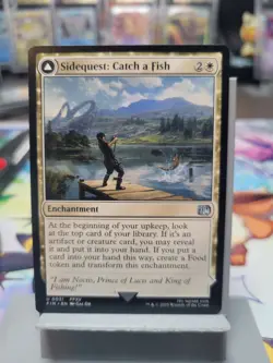 Sidequest: Catch a Fish Cooking Campsite MTG Final Fantasy Regular 0031 - Image 1