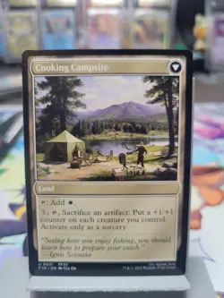 Sidequest: Catch a Fish Cooking Campsite MTG Final Fantasy Regular 0031 - Image 2