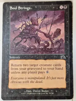 Soul Strings - Prophecy - Magic the Gathering MTG Nice! - Image 1