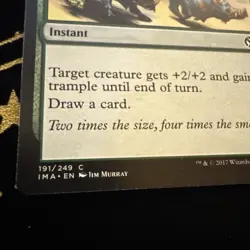 Wildsize - Iconic Masters #191/249 MTG Magic The Gathering - Image 2