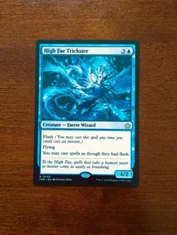 MTG High Fae Trickster - Foundations NM - Image 1