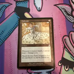 Caltrops #129 (MP) Urza's Destiny UDS Magic MTG - Image 2