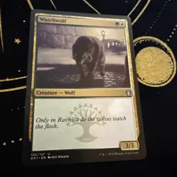 Watchwolf 122/127 Guilds of Ravnica Guild Kit Magic The Gathering MTG D4746* - Image 1
