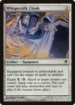 Whispersilk Cloak Darksteel Magic The Gathering MTG Card - Image 1