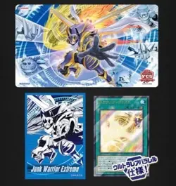 Yugioh Junk Warrior Official Duel set Playmat Sleeve Set YCSJ NAGOYA 2025 New - Image 2