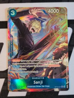 Sanji OP15-047 Rare Alt Art One Piece Card Game ENGLISH NM - Image 1