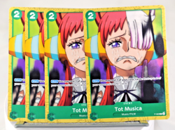 ST16 P-060 Tot Musica (P) Starter Deck 16: GREEN Uta One Piece CCG x4 Playset - Image 1