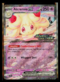 Alcremie ex (Journey Together Stamped) Holo Double Rare Miscellaneous Cards & Pr - Image 1