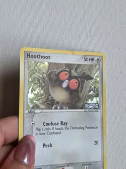 Hoothoot Unseen Forces Holo Stamped 59/115 LP Pokemon Card - Image 2