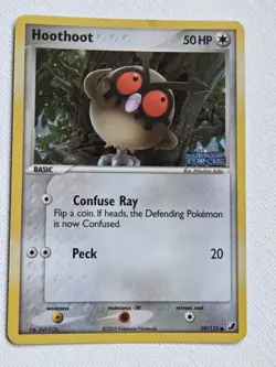 Hoothoot Unseen Forces Holo Stamped 59/115 LP Pokemon Card - Image 4