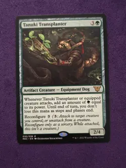 Tanuki Transplanter R Commander: Kamigawa: Neon Dynasty 30 NM MTG - Image 1