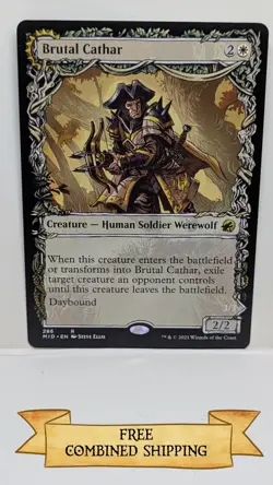 Brutal Cathar (Showcase) Innistrad: Midnight Hunt Regular - Image 1