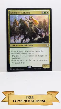Knight of Autumn Commander: Adventures in the Forgotten Realms Regular - Image 1