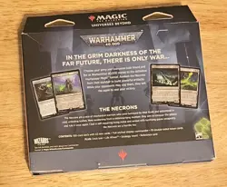 Magic the Gathering: Warhammer 40k Commander Deck Necron Dynasties Sealed - Image 2