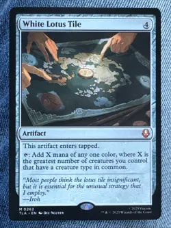 White Lotus Tile Avatar: The Last Airbender Regular - Image 1