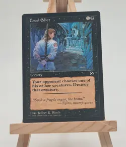 Cruel Edict Portal Second Age (P02) Magic Karte MTG englisch (Grausames Edikt) - Image 1