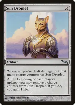 Sun Droplet Mirrodin Magic The Gathering MTG Card - Image 1