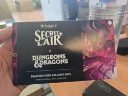 Mtg Secret Lair Dungeons And Dragons Shadows Over Baldurs Gate Foil Sealed - Image 1