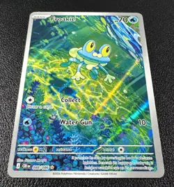 Pokemon Froakie Illustration Rare IR Full Art Holo 088/086 Chaos Rising - Image 2