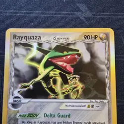 Pokemon Card - Rayquaza Delta Species 13/113 Holo Rare LP/NM - Image 2