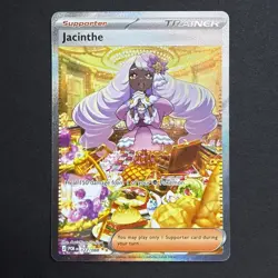 Pokemon TCG Jacinthe 122/088 Holo Special Illustration Rare Perfect Order NM/M - Image 1