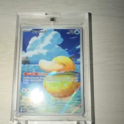 The Pokemon Company Psyduck 226/217 SV Stellar Crown Illustration Rare Holo FA - Image 1