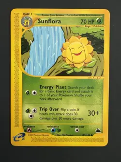 Sunflora | 105/144 | Regular | Skyridge | LP+ | 2003 E-Reader Pokemon Card - Image 1