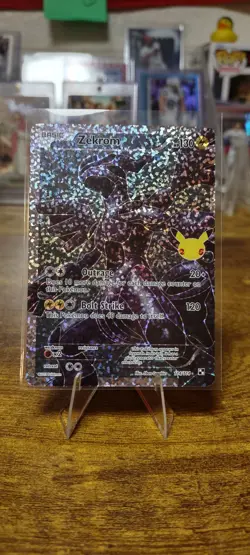 Zekrom - 114/114 Celebrations 25th Anniversary Full Art Pokemon - NM - Image 1