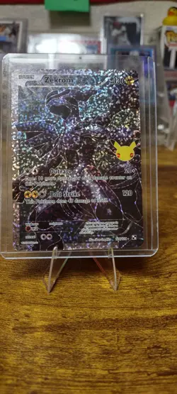 Zekrom - 114/114 Celebrations 25th Anniversary Full Art Pokemon - NM - Image 2