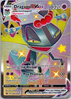 Dragapult VMAX SWSH097 Holo Promo Sword & Shield Pokemon Jumbo Card Near Mint - Image 1