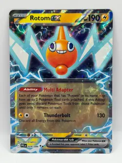 Rotom ex 029/094 Phantasmal Flames NM Double Rare Holo Pokemon TCG - Image 1