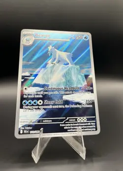 Pokemon TCG Sv: Black Bolt Beartic 110/086 Illustration Rare Holo 150HP - Image 1