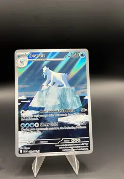Pokemon TCG Sv: Black Bolt Beartic 110/086 Illustration Rare Holo 150HP - Image 2