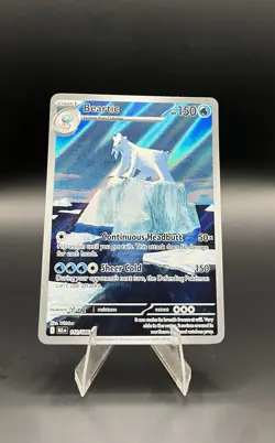 Pokemon TCG Sv: Black Bolt Beartic 110/086 Illustration Rare Holo 150HP - Image 3