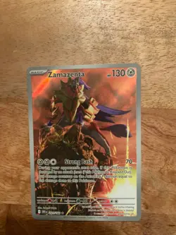 Zamazenta 201/182 Sv10: Destined Rivals Illustration Rare Pokemon TCG NM - Image 1