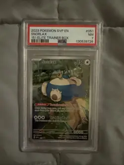 Pokemon TCG Snorlax 051 Promo PSA 7 - Image 1