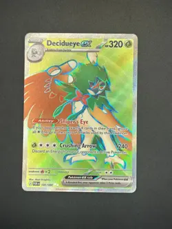 100/088 Decidueye EX - Full Art - Perfect Order - Pokemon TCG - English - NM - Image 1