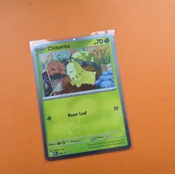 Pokemon TCG Chikorita Black Star Promo MEPI 069 Holo Rare - Image 2