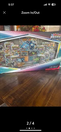Lot Of 2 Pokemon TCG Prismatic Evolutions Lucario Ex + Tyranitar Ex Coupon Avail - Image 2