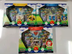 Pokemon Go Sealed Special Collection Box Set of 3 Team Valor, Mystic, Instinct - Image 1