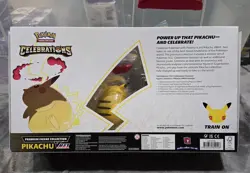 Pokemon TCG Celebrations Premium Figure Collection Pikachu VMAX Box 820650809408 - Image 2