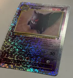 Pokemon Gengar 11/110 Legendary Collection Reverse Holo English 2002 LP - Image 2