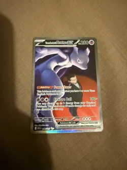 Pokemon TCG Team Rockets Mewtwo EX 281/217 SIR Ascended Heroes - Image 1