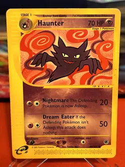 Haunter 80/165 Uncommon Expedition Base Set Pokemon Heavily Played - Image 1