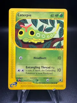 2002 Pokemon Expedition CATERPIE Common #96/165 - Image 1