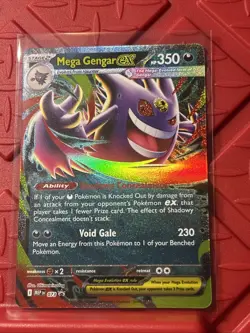 Pokemon TCG Mega Gengar EX 073 Black Star Promo Mega Moonlit Tin NM - Image 2